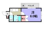 スカイハイツ中野の間取り画像