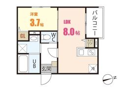 Felice古市の間取り画像