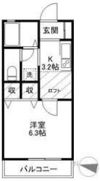 カーサ三俣の間取り画像