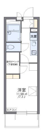 レオパレスアンビシオンの間取り画像