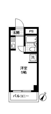プラーズ花月園の間取り画像