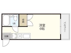 カーサ大正の間取り画像