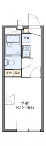 レオパレスパラディーゾの間取り画像