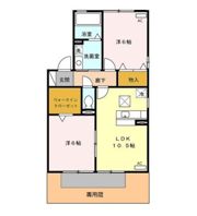 リビングタウン家代の里 Dの間取り画像