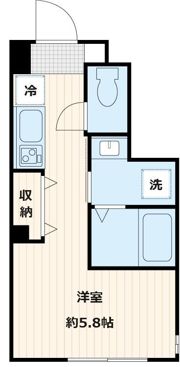 ソルナクレイシア中野の間取り画像