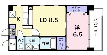 セジュール 藤の間取り画像