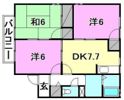 エンゼルハイムB棟の間取り画像