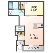 エンブレイスの間取り画像