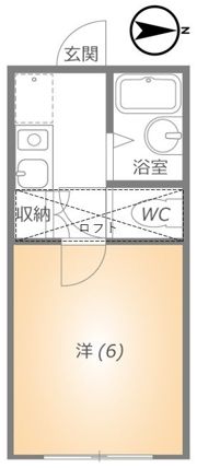 サンライト日光の間取り画像