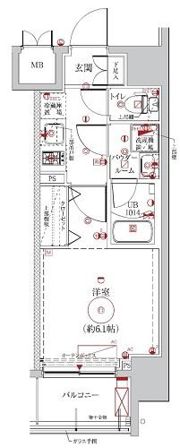 LUMEED横濱南の間取り画像