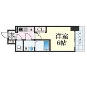 エスリード大阪プライムゲートの間取り画像