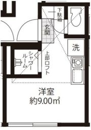 Studio Apartment東池袋の間取り画像