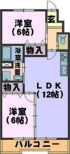 ヒルサイド猫洞の間取り画像