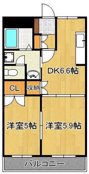 プロニティBの間取り画像