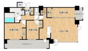 Central Residence PORTOM（セントラルレジデンスポルトム）の間取り画像