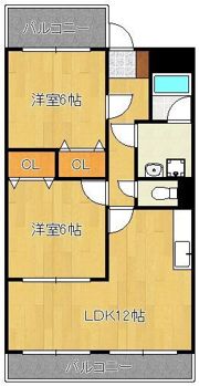 クアトロの間取り画像