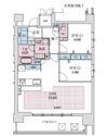 スプランディッド本町グランの間取り画像
