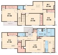 桜上水5丁目戸建貸家の間取り画像