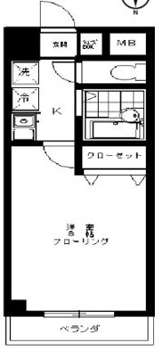イーストパレスの間取り画像