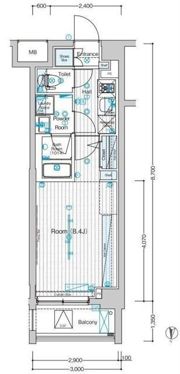 MAXIV練馬northの間取り画像