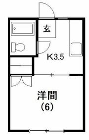 ひかりコーポの間取り画像