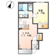 グランルージュの間取り画像