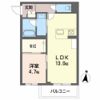 ALOHA O．E ＊＊の間取り画像