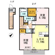 シャルム A棟の間取り画像