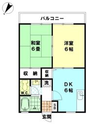 ヴィレッジ・ルナⅡの間取り画像