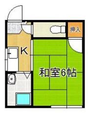 コーポひまわりの間取り画像