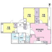 デュエット北千住クレアの間取り画像