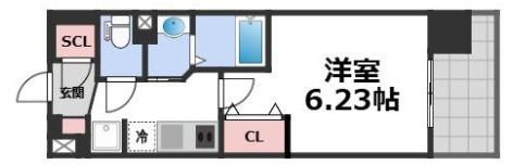 Luxe布施南Ⅱの間取り画像