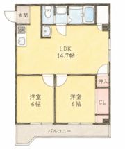 アーバンコート庄内弐番館の間取り画像