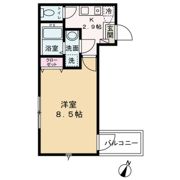 ゆいの木杉田の間取り画像