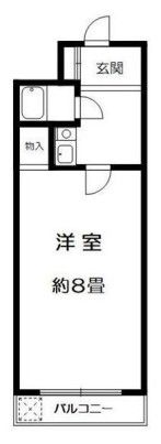 ラフォーレ石橋の間取り画像