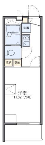 レオパレスプチベルク四番館の間取り画像