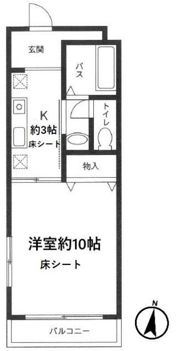 グリーンパーク中浦和の間取り画像