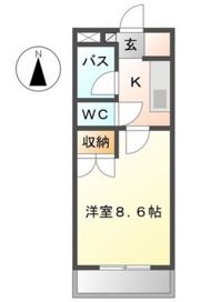 シャインキャッスルⅡの間取り画像