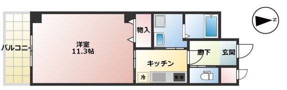 リヴェールⅡの間取り画像