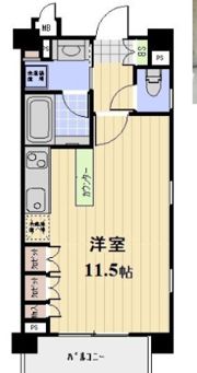 プロスペクト大森海岸の間取り画像