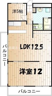 ハイマート屋島の間取り画像