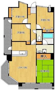 セカンド・レオ守恒の間取り画像