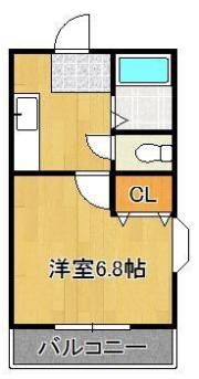 Crescent Senboの間取り画像