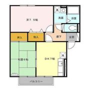 セジュールスピカの間取り画像
