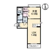 べルアネスA棟の間取り画像