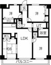 グランドハイリス本山の間取り画像