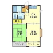 サントピア赤田A棟の間取り画像
