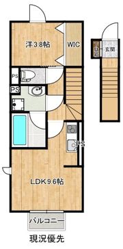 アワーグラスの間取り画像