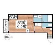 クレフラスト愛宕橋Bの間取り画像