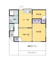 貸戸建の間取り画像